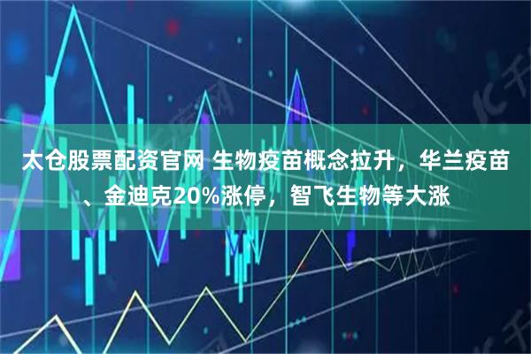 太仓股票配资官网 生物疫苗概念拉升，华兰疫苗、金迪克20%涨停，智飞生物等大涨